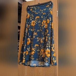 Floral LuLaRoe Azure Skirt